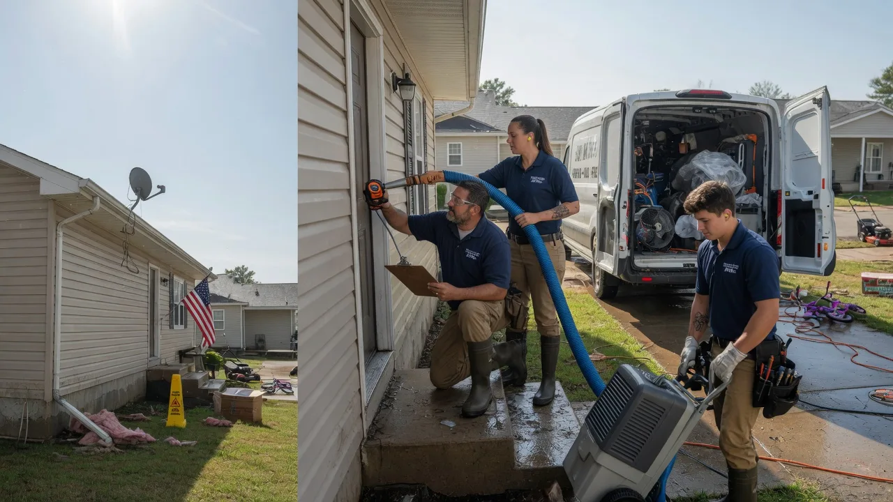 Ceiling Water Damage Restoration in Edgewood, IL near me